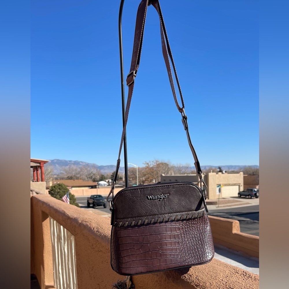 Wrangler Brown Crossbody
